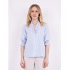 Briony Mix Stripe Blouse - Light Blue - Bilde 3