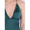 Jolly Heavy Sateen Dress Dark green - Bilde 3