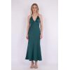 Jolly Heavy Sateen Dress Dark green - Bilde 4
