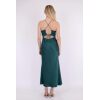 Jolly Heavy Sateen Dress Dark green - Bilde 5