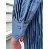 Satin miami dress shiny blue - Bilde 4