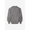 Fora Knit Cardigan Dark Grey Melange - Bilde 3