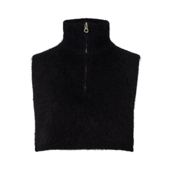 Belinda chunky high neck - Black - Bilde 2