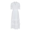 Sophie S Voile Dress White - Bilde 2