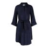 Litania Linen Dress Navy - Bilde 2