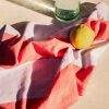 Hale Tea Towel - Red / Lilac - Bilde 2