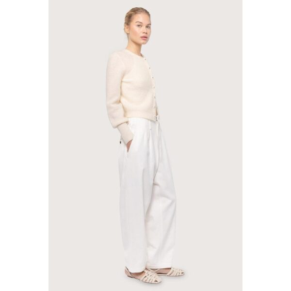 Mohair Petite Cardigan - Almond Milk - Bilde 2