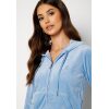 Robertson Velour hoodie Powder blue - Bilde 4