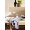 Hale Tea Towel - Faded Blue/Burgundy - Bilde 2