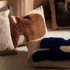 Lay Cushion - Rectangular - Sand / Br Blue - Bilde 2