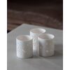 Søgne hvit t - lysholder dots - Bilde 3