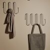 Curl Coat Rack Steel Grey - Bilde 2