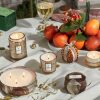 Boxed Mini Pedestal Glass Candle Gift Pomander & Hin - Bilde 2