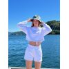 Josie Jumper Cropped - White - Bilde 2