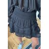 Donna S Voile Skirt Dark Grey - Bilde 2