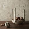 Bowl Lysestake Ceramic Large - Bilde 2
