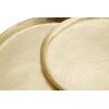 Oval Iron Trays/ Hammerd Pattern Gold - Bilde 2