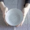 Rustic Bowl Large Grey/blue - Bilde 2
