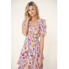 AMARELI DRESS WITH TIERED SKIRT IVORY - Bilde 3