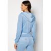 Robertson Velour hoodie Powder blue - Bilde 3