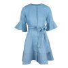Fia Denim Dress Blue Denim - Bilde 2