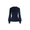Mathilda Merino Sweater Navy - Bilde 2