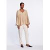 Carmen Blouse Camel - Bilde 5