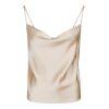 Ratna Heavy Sateen Top Champagne - Bilde 4