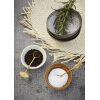 Small stoneware bowl white, brown - Bilde 2