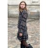 Aroma Fleur Sombre Blouse - Black - Bilde 3