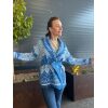 Kennedy Knit Cotton Jacket Blue - Bilde 2