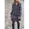 Aroma Fleur Sombre Blouse - Black - Bilde 2