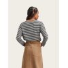 Soft Single Silke Tee Black / Snow White - Bilde 2