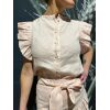Julli Linen Skirt - Dusty Pink - Bilde 3