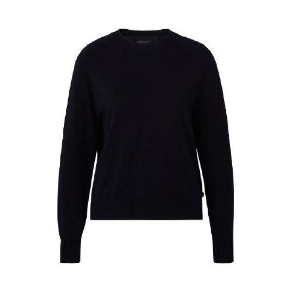 Freya Cotton / Cashmere Sweater Dark Blue - Bilde 3