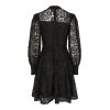 Fleur Dress Black Long - Bilde 3