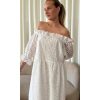Sigrid Long Dress White - Bilde 3