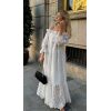 Sigrid Long Dress White - Bilde 2
