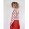Claudio Stripe Blouse - Red - Bilde 3