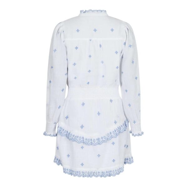 Porto Dress White / Light Blue - Bilde 2