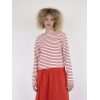 Claudio Stripe Blouse - Red - Bilde 2