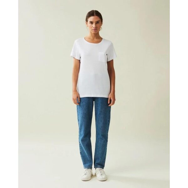 Ashley Jersey Tee White - Bilde 2