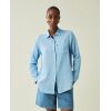 Isa Linen Shirt Light Blue - Bilde 3