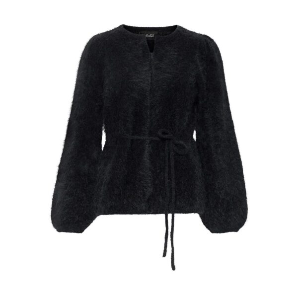 Fredrikke Chunky Cardigan -Mørk Marine - Bilde 2
