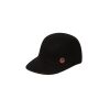 TRISHIA Tovet Cap - Sort - Bilde 2