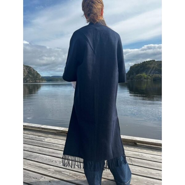 Ruby Lambswool Coat - Navy - Bilde 5