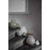 Glassvase rund d 24 h 25 hvit - Bilde 2