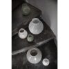 Glassvase rund d 24 h 25 hvit - Bilde 3