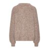 Patrisia Solid Knit Cardigan - Light Brown - Bilde 2