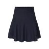 Triny Merino Skirt Navy - Bilde 2